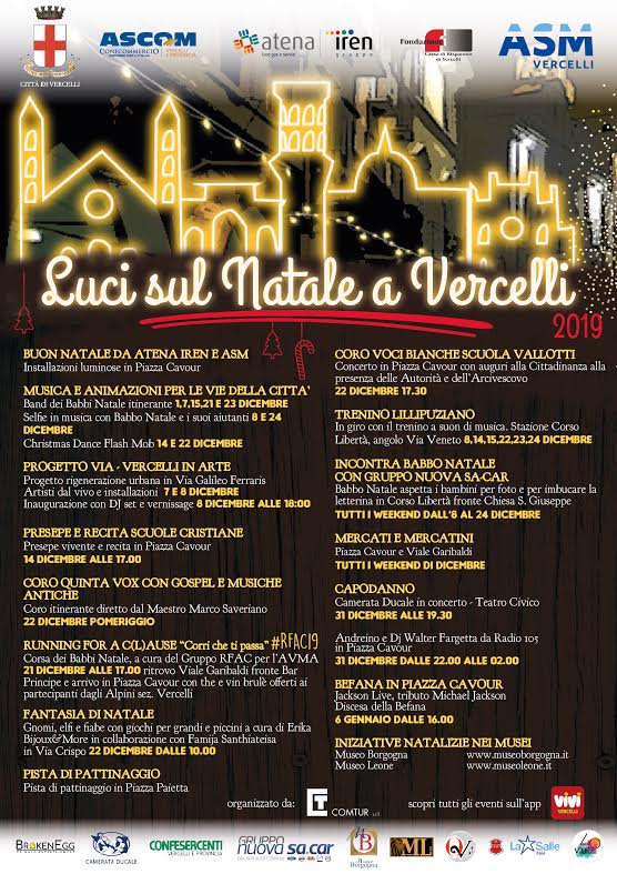 Buon Natale 105.Luci Sul Natale A Vercelli Presentato Il Calendario Di Eventi Di Dicembre Il Commercio